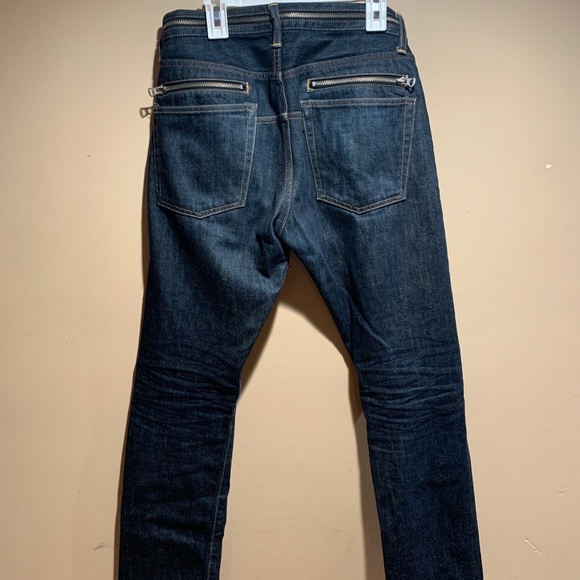 Undercover 07SS Processed Denim Zipper Jeans - Picture 3 of 9